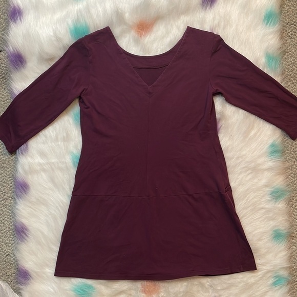FIG Voyage Plum Purple Mini Dress - Picture 4 of 8